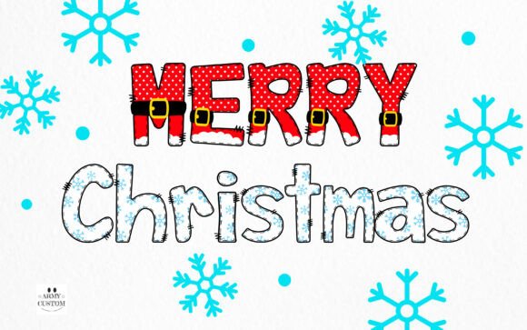 Christmas Bundle Font - Preview 1