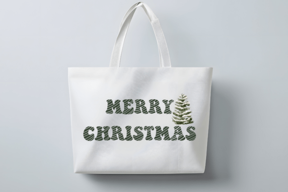 Christmas Candy Stripes Font - Preview 1