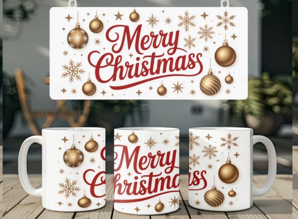 Christmas Mug Sublimation Png Graphics