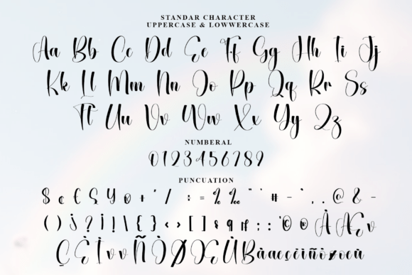 Perfectly Rainbow Font PNG with transparent background - Preview 6