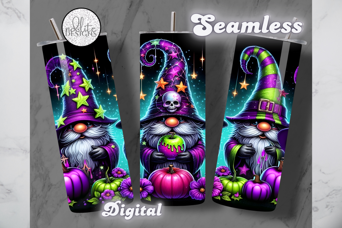 Poisoned Apple Gnomes Tumbler Wrap