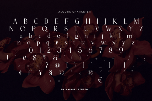 Aloura Font - Preview 1