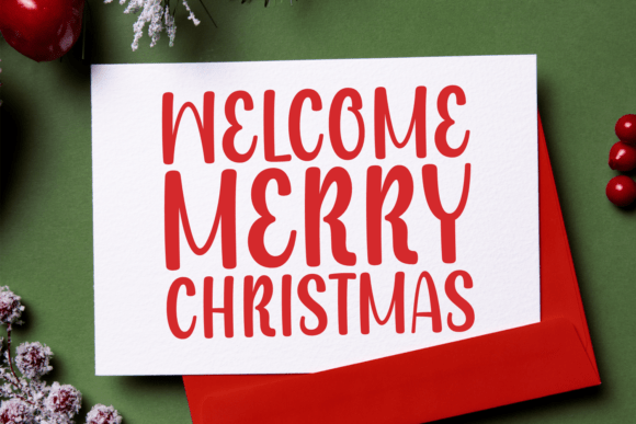 Annual Christmas Font - Preview 2