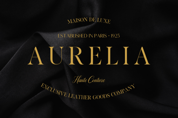 Auraluxe Trio Font - Preview 4