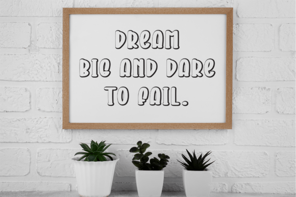 Banana Milkshake Font - Preview 2