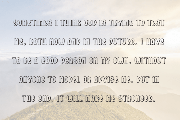 Banana Milkshake Font - Preview 5