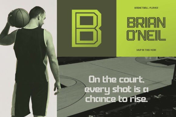 Bronzor Font - Preview 3