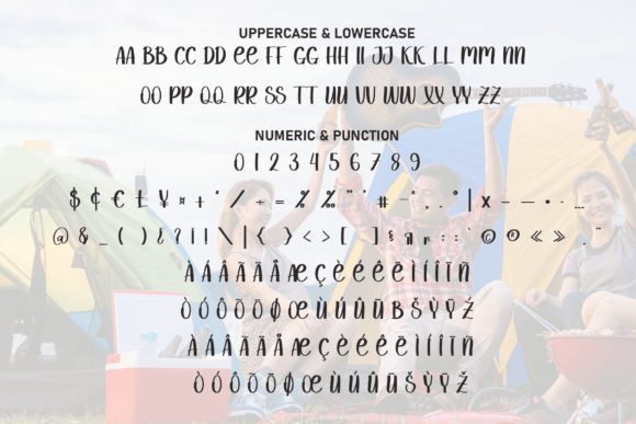 Camping Summer Font - Preview 6