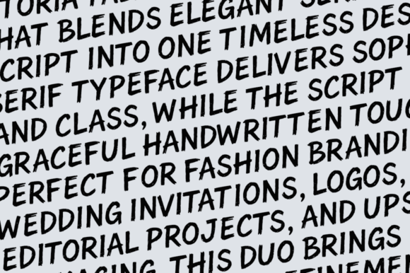 Estoria Talking Duo Font - Preview 2