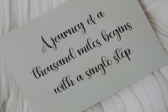 Firstly Font - Preview 2