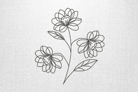 Floral Outline