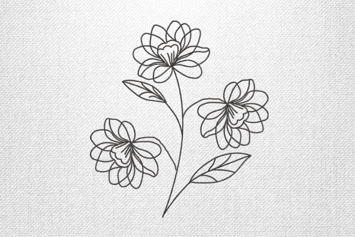 Floral Outline