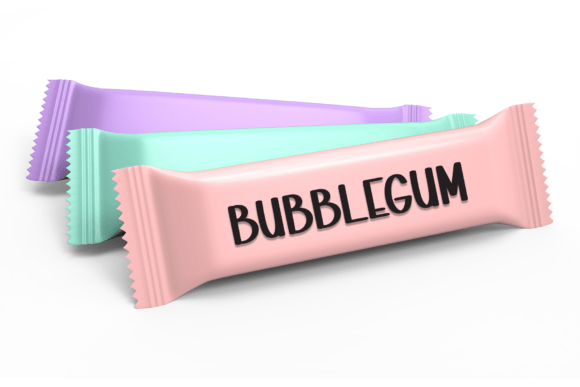 Frosting Font PNG with transparent background - Preview 3
