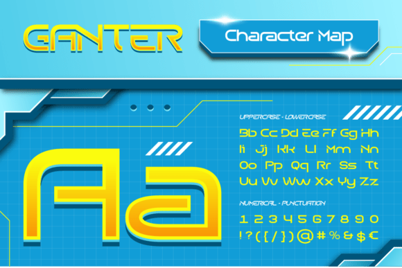 Ganter Font - Preview 1