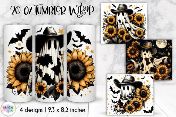 Halloween Howdy Tumbler Wrap Sublimation