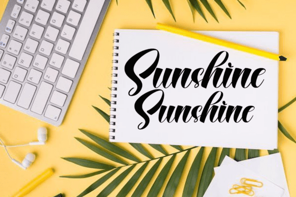 Hangout Font - Preview 2
