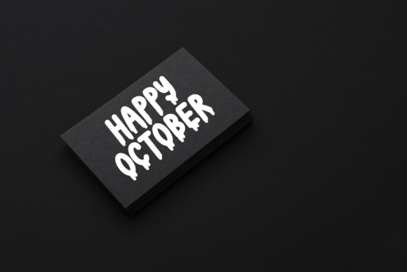 Haunted Midnight Font PNG with transparent background - Preview 2