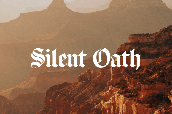 Highborne Font PNG with transparent background - Preview 1