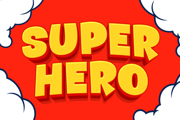Kids Team Font PNG with transparent background - Preview 1