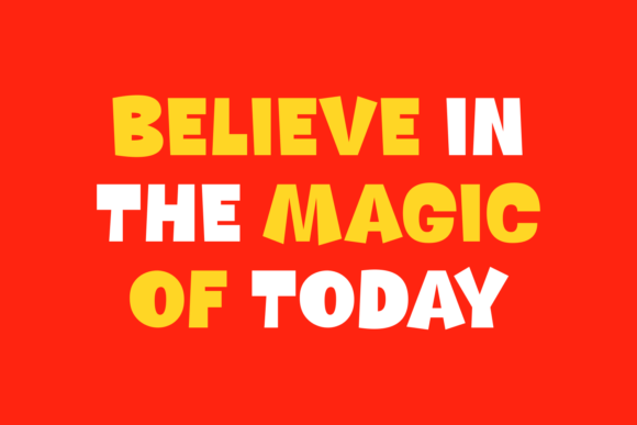 Kids Team Font PNG with transparent background - Preview 2