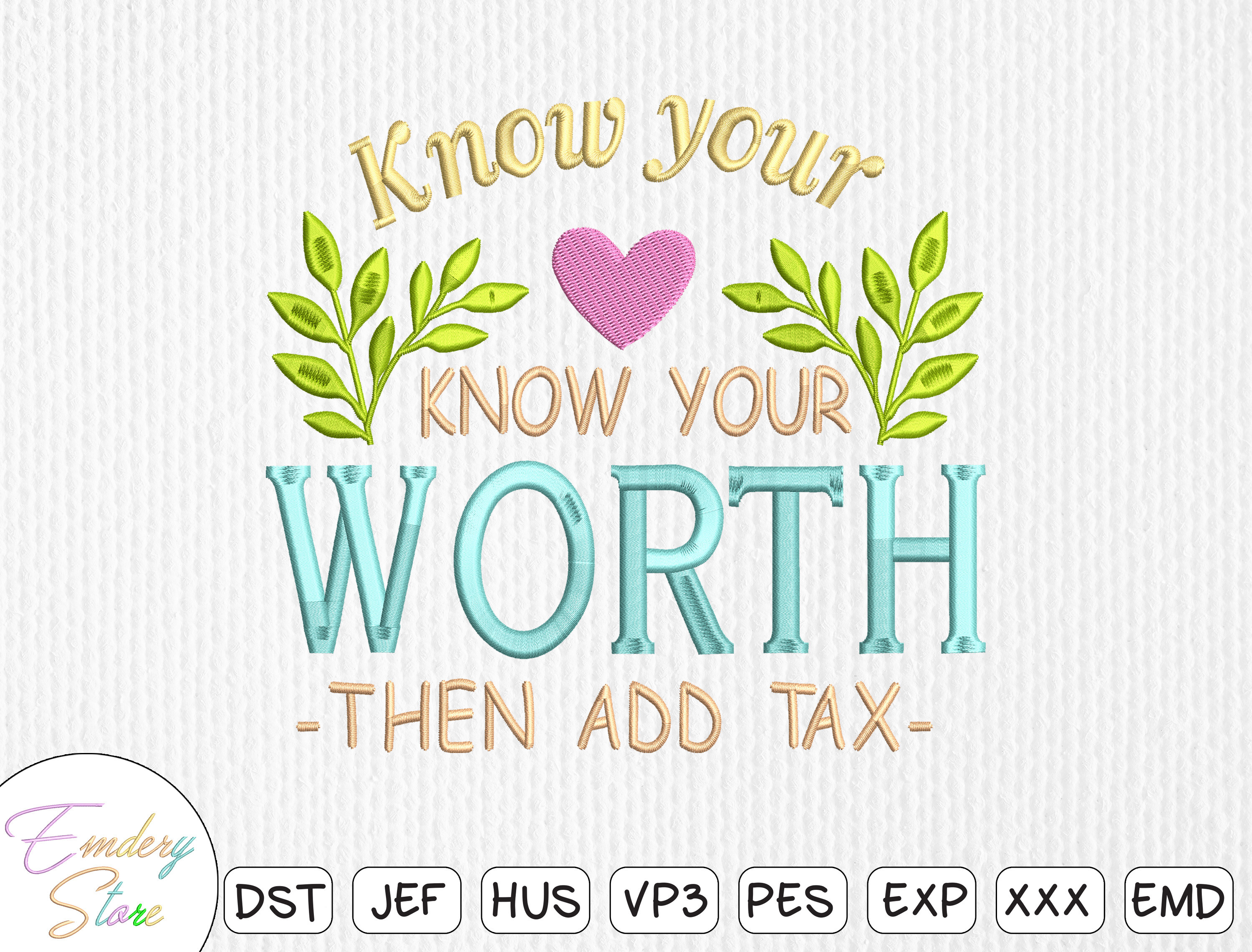 Know Your Worth then Add Tax