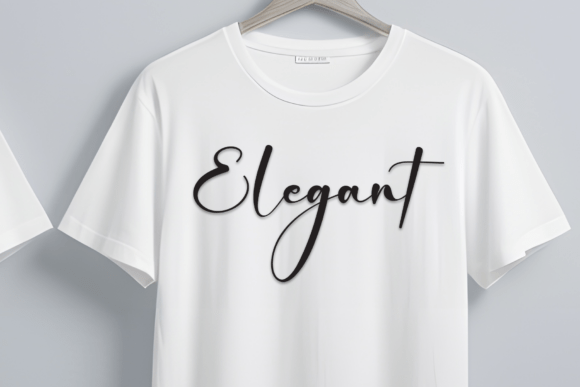 Lovely Font PNG with transparent background - Preview 1