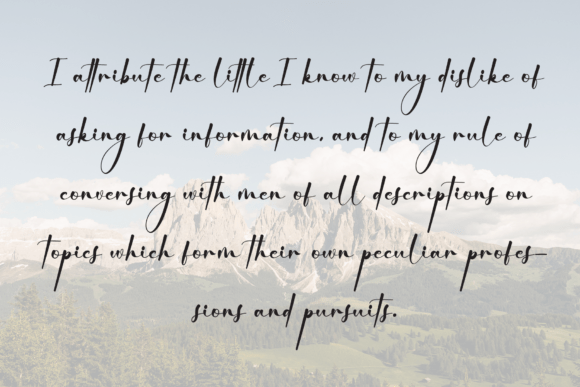 Lovely Font PNG with transparent background - Preview 5