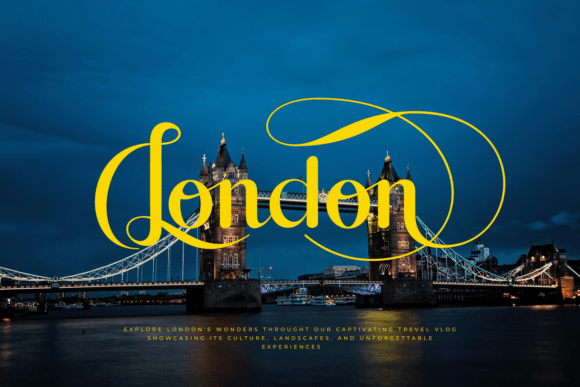 Plavine Font PNG with transparent background - Preview 3