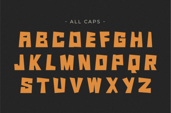 Scary Monster Font PNG with transparent background - Preview 1
