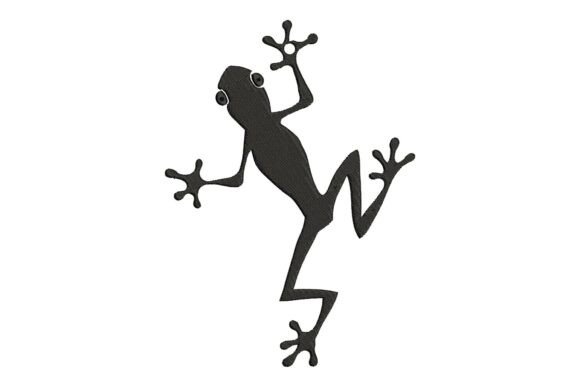 Tree Frog Silhouette
