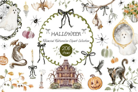Whimsical Halloween Clipart