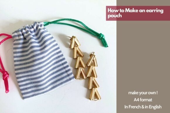 Earring Pouch Sewing DIY