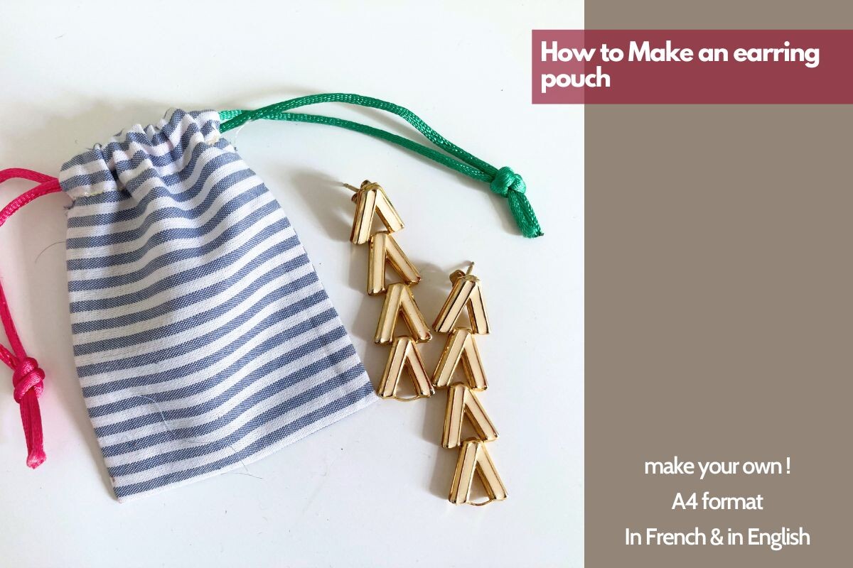 Earring Pouch Sewing DIY