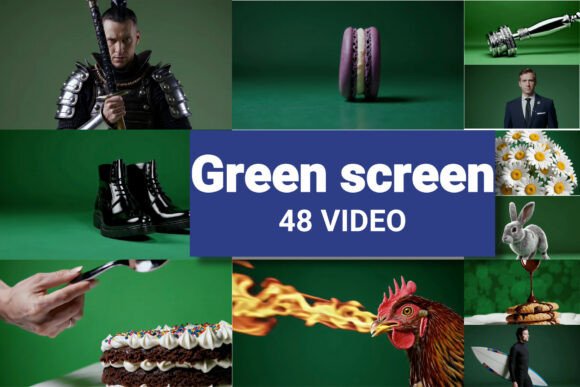 Green Screen Mega Bundle Bundle · Creative Fabrica
