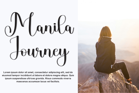 Ballerina Signature Font - Preview 2