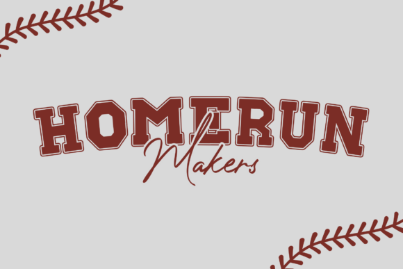 Blocksmith Varsity Font - Preview 1