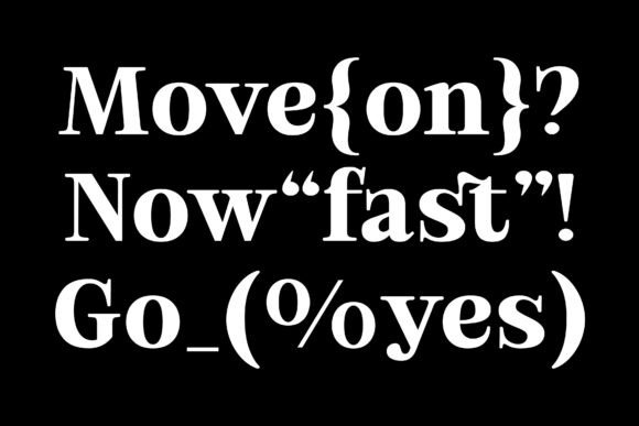 Bold Dignify Font - Preview 1