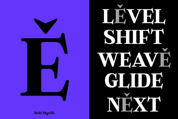 Bold Dignify Font - Preview 2