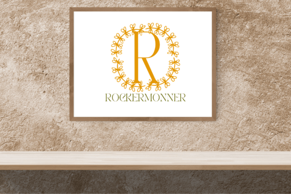 Botanika Ring Monogram Font - Preview 2