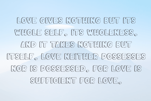 Bubble Font - Preview 5