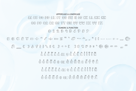 Bubble Font - Preview 6