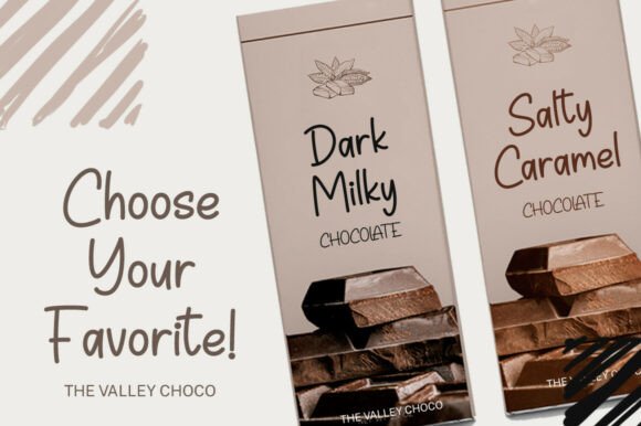 Choco Biscuit Font - Preview 1