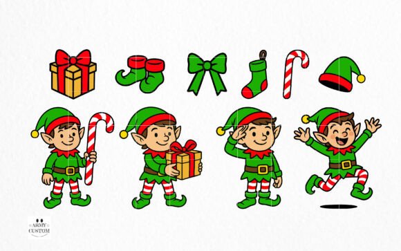 Christmas Bundle Font - Preview 1