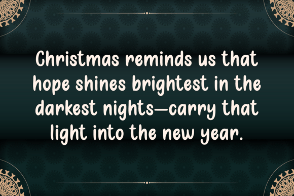 Christmas Hospitality Font - Preview 1
