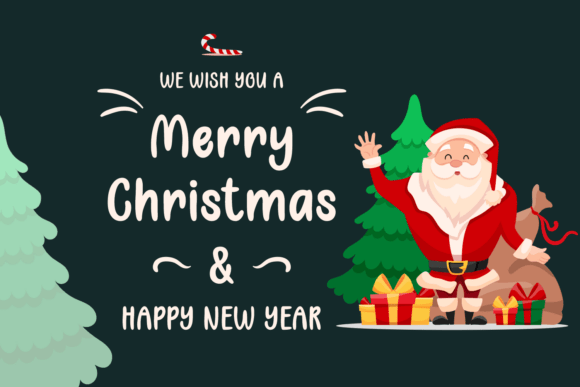 Christmas Hospitality Font - Preview 2