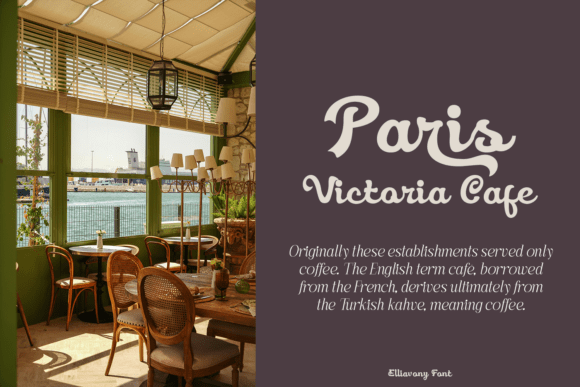Eliavony Font PNG with transparent background - Preview 1