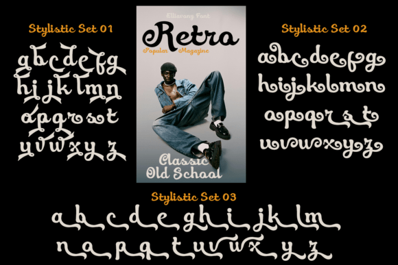 Eliavony Font PNG with transparent background - Preview 6