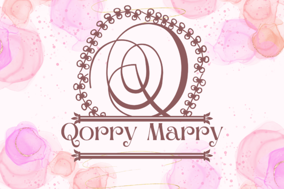Florique Split Monogram Font - Preview 1