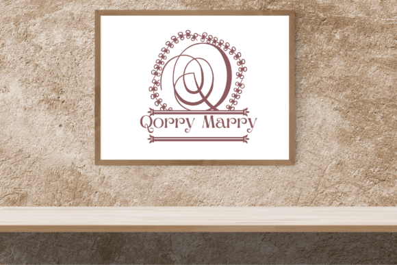 Florique Split Monogram Font - Preview 2
