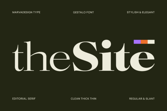 Gestalo Font - Preview 2